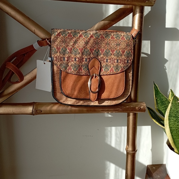 Faux Leather Sling Bag - Picture 7 of 16